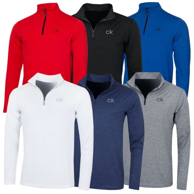 Calvin Klein Golf Mens 2025 Newport HZ Lightweight Sweater