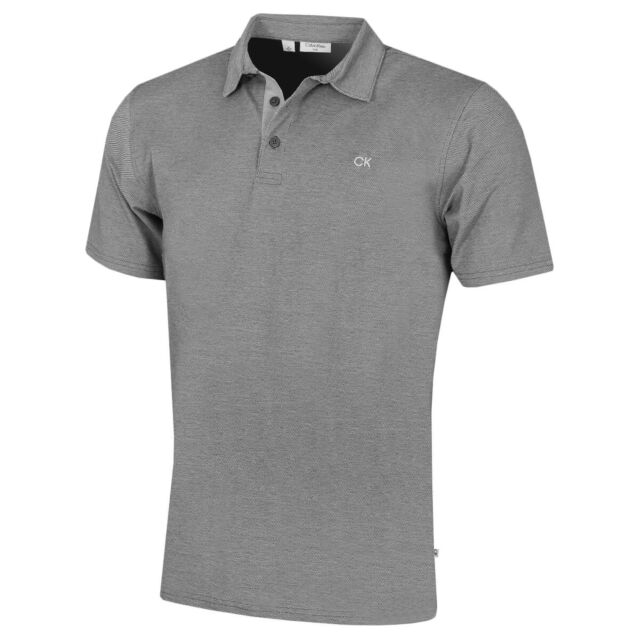Calvin klein men's pique polo online