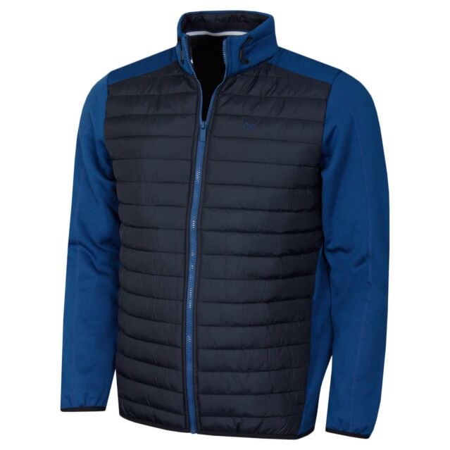 Calvin Klein Mens CK Hybrid Insulate Lightweight Golf Jacket