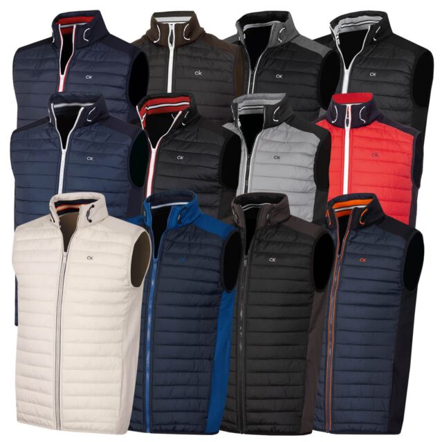Calvin Klein Mens Hybrid Insulate Bodywarmer Golf Gilet