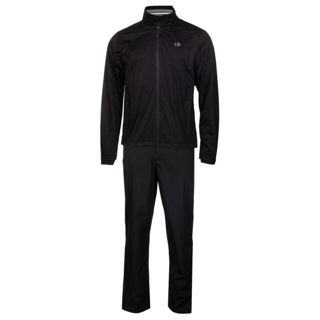 Calvin Klein Mens 2024 Sacramento Lightweight Waterproof Golf Suit