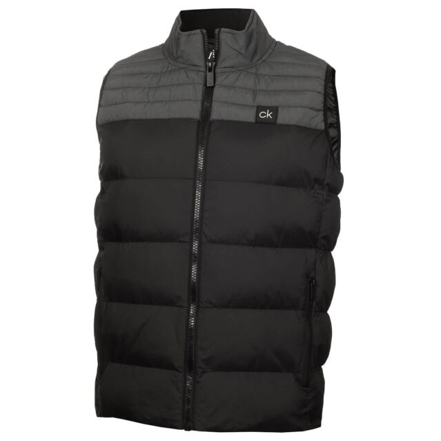 Calvin Klein Mens 2025 Voltron Padded Water Resistant Golf Gilet