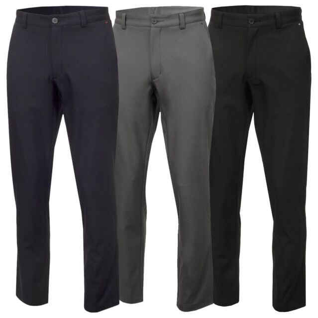 Calvin Klein Mens 2025 Regular Fit Tech Warm Water Repellent Golf Trousers