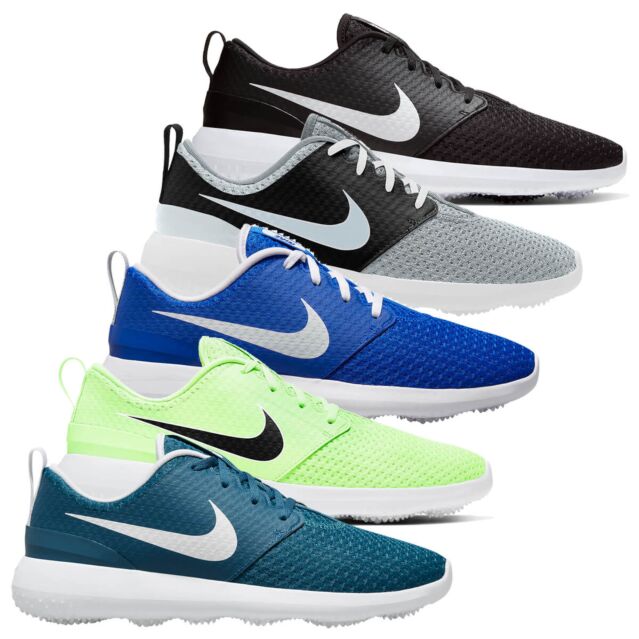 Nike Mens Roshe G Spikeless Mesh Breathable Cushioned Golf Shoes