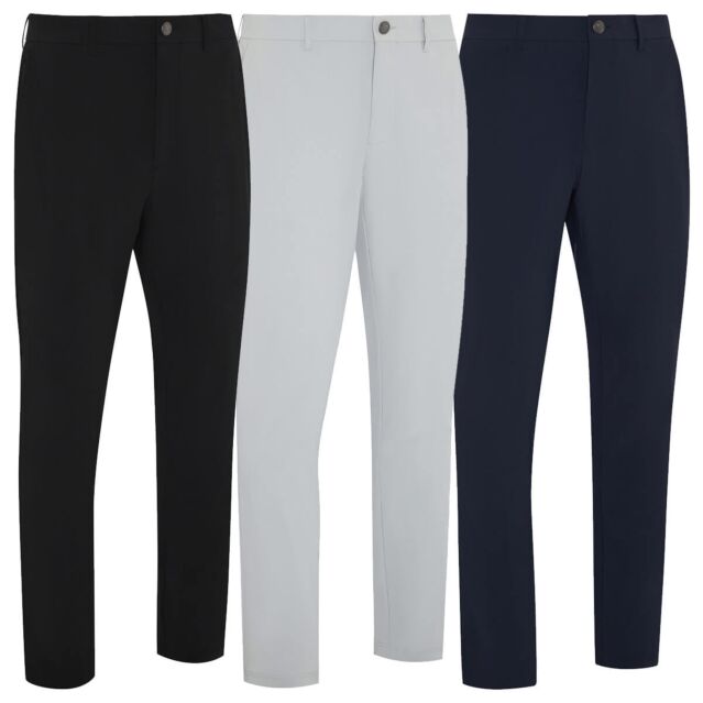 Callaway Mens The Epic Stretch Waistband Classic Slim Fit Golf Trousers