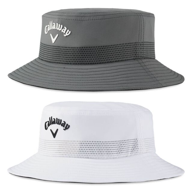 Callaway Golf Mens 2024 21 Waterproof Sealed Logo Branded Bucket Hat
