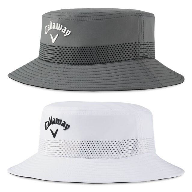 Callaway Golf Mens 21 Waterproof Sealed Logo Branded Bucket Hat