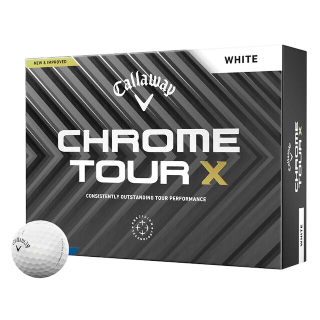 Callaway Golf Unisex Chrome Tour X 24 12 Pack Performance Golf Balls