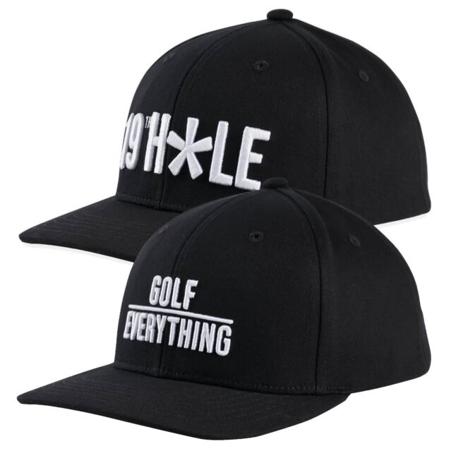 Callaway Golf Mens Golf Happens Slogan Novelty High Profile One Size Cap