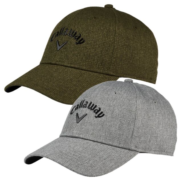 Callaway Golf Mens Liquid Metal 30+ UV Protection Performance Fabric Cap