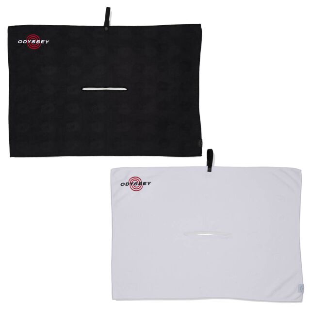 Callaway Golf Unisex Odyssey Microfibre Premium One Size Golf Towel