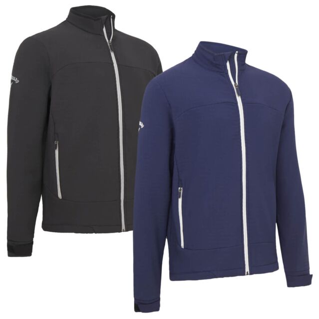 Callaway Golf Mens Stormfleece Pro II Four Way Stretch Recycled Jacket