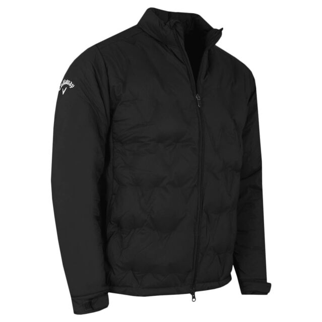 Callaway Golf Mens Chev Welded Quilted Thermal Swing Tech Jacket
