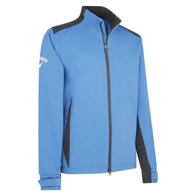 Callaway Golf Mens 2025 Ace Waterproof Swing Tech Adjustable Jacket