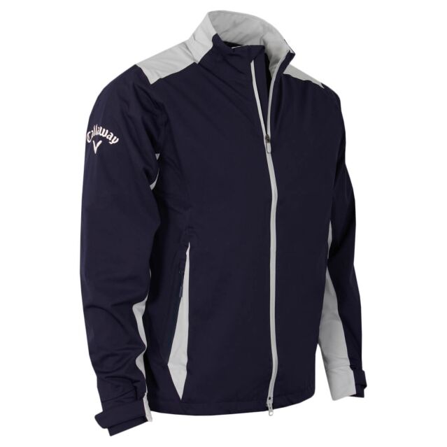 Callaway Golf Mens Stormlite II Waterproof Swing Tech Jacket