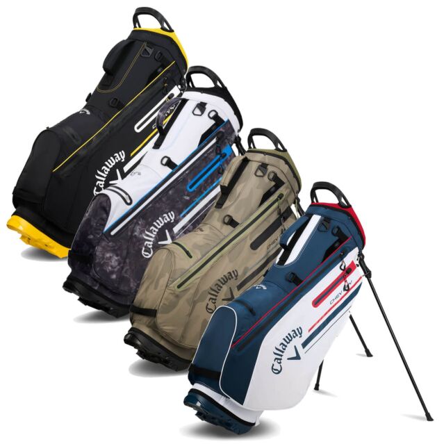 Callaway Golf Unisex Chev Dry Waterproof Five Way Mesh Top Stand Bag