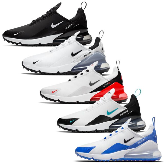 Nike Mens 2026 Air Max 270 G Flexible Waterproof Spikeless Golf Shoes
