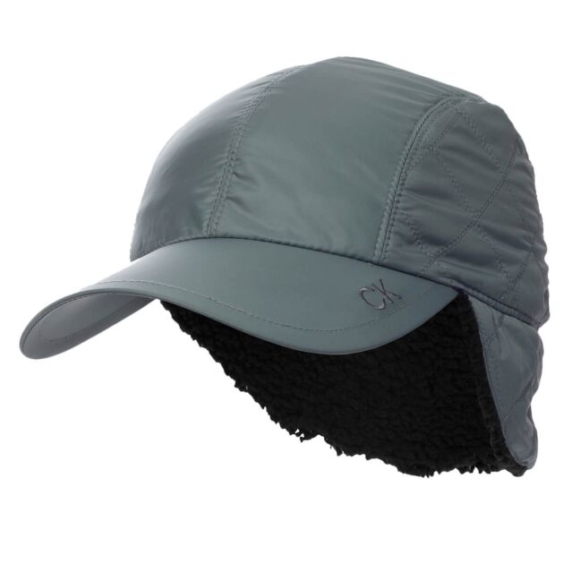 Calvin Klein Womens Otona Quilted Warm Fleece Lined Winter Cap