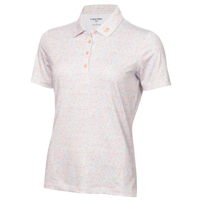 Calvin Klein Womens Alden Golf Polo Shirt