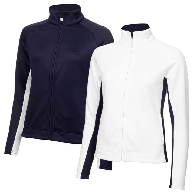 Calvin Klein Womens Leland Tech 4 Way Stretch Golf Jacket