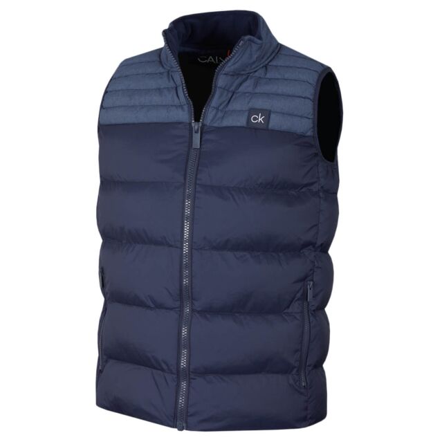 Calvin Klein Mens Voltron Padded Chill Force 3 Water Resistant Gilet