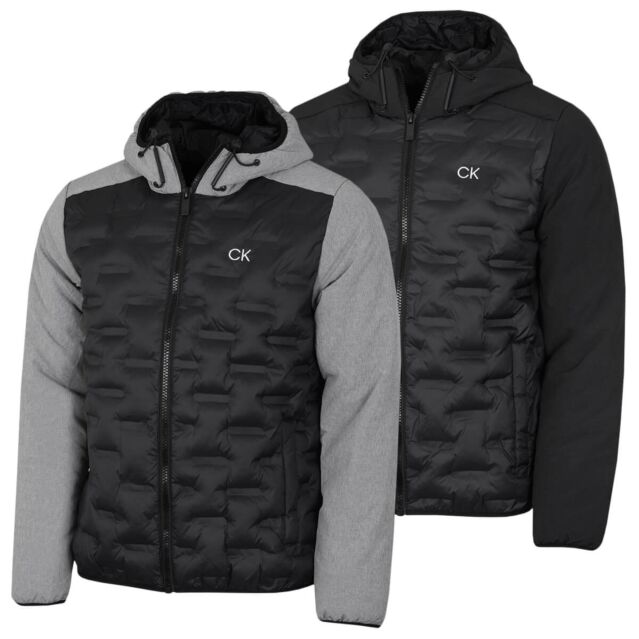 Calvin Klein Mens Bridgeport Padded Water Resistant Thermal Golf Jacket