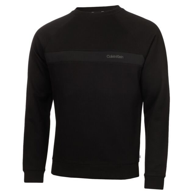 Calvin Klein Mens Hyper Tech Stretch fabric Cotton Blend Sweater