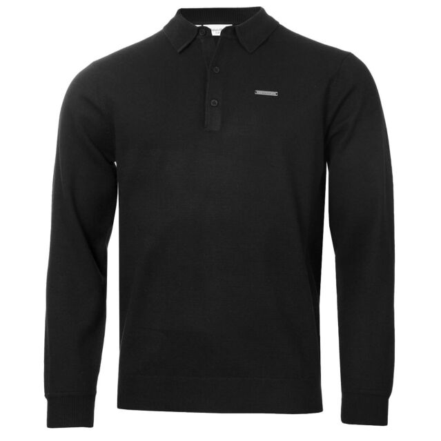Calvin Klein Mens 2025 Stanton Polo Durable Breathable Easy Care Golf Sweater