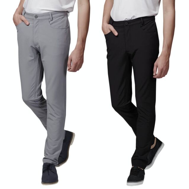 Calvin Klein Mens Genius 4-Way Stretch Quick Drying Slim Fit Golf Trousers