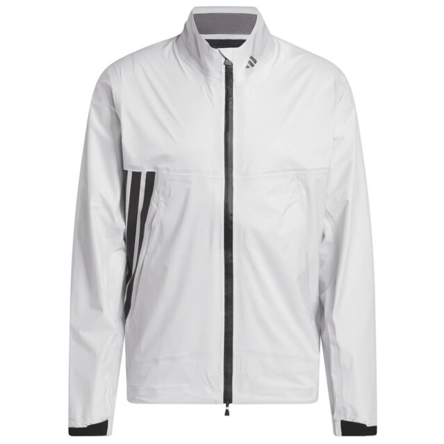 adidas Golf Mens 2025 Ultimate365 Tour CLIMAPROOF+ Full Zip Waterproof Jacket