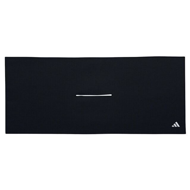 adidas Golf 2025 The Club Microfibre Waffle Texture Golf Towel