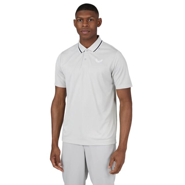 Castore Golf Performance Tipped Breathable Lightweight Polo Shirt