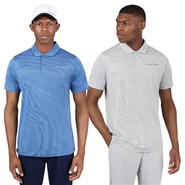 Castore Golf Performance Engineered Knit Breathable Polo Shirt