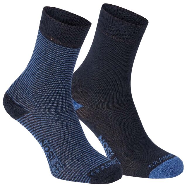 Craghoppers Mens NosiLife Twin Pack Durable Comfort Socks