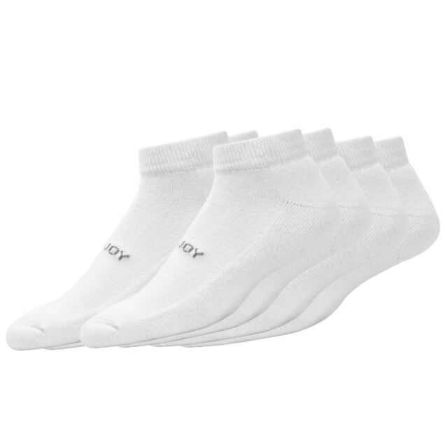Footjoy Mens 2025 ComfortSof Sport Ankle Cushioned Comfort 3 Pack Golf Socks