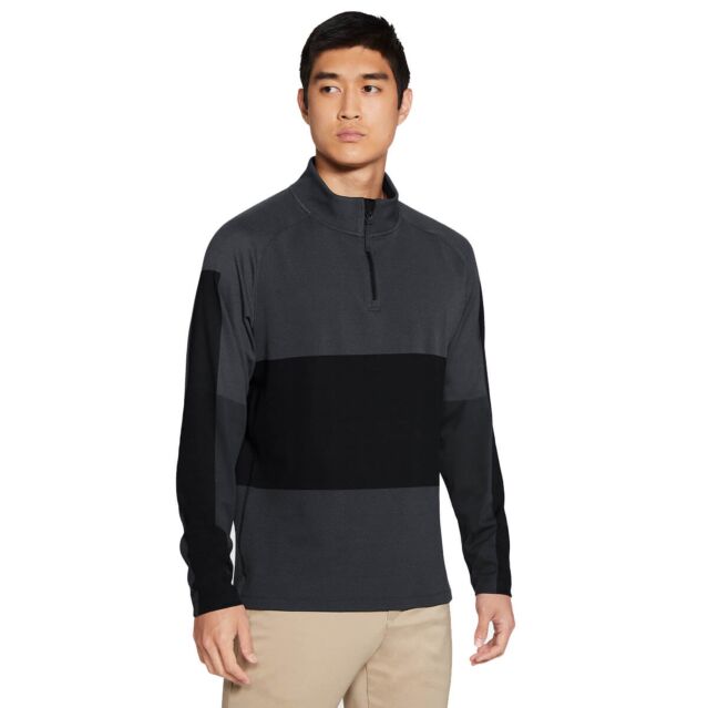 Nike half zip jersey sweat top