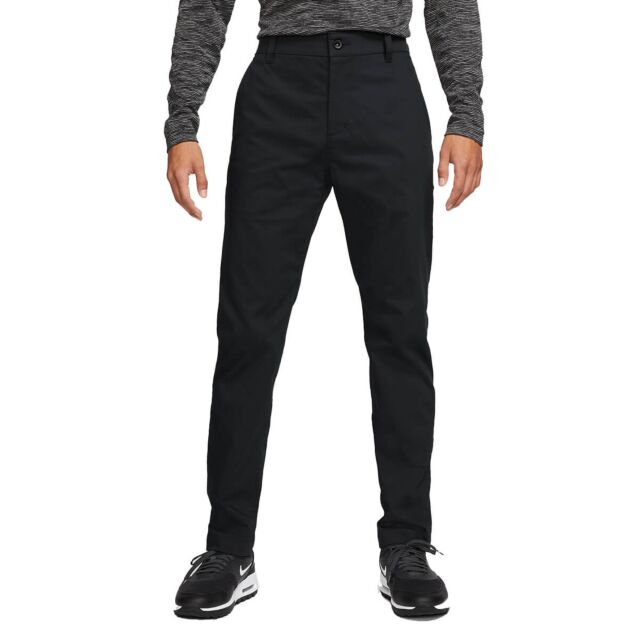Nike Mens Dri Fit UV Chino Sweat Wicking Slim Fit Golf Trousers