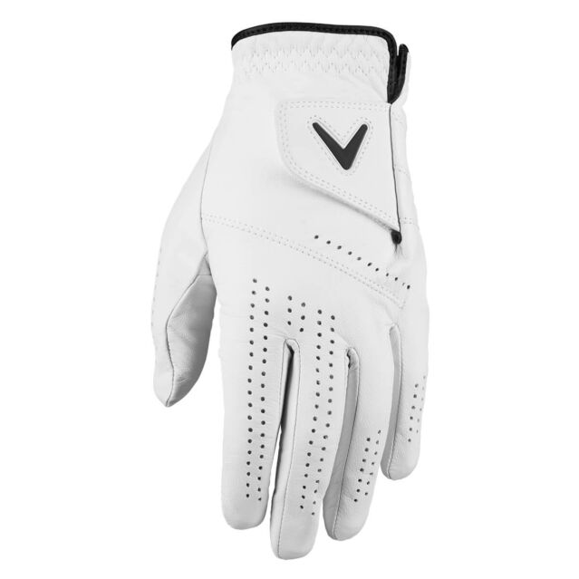 Callaway Golf Mens 2024 Dawn Patrol Left Hand Adjustable Leather Golf Glove