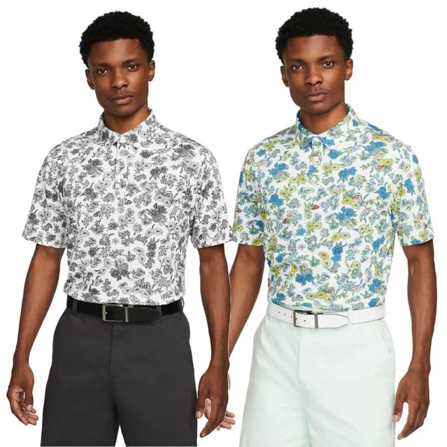 Floral polo mens best sale