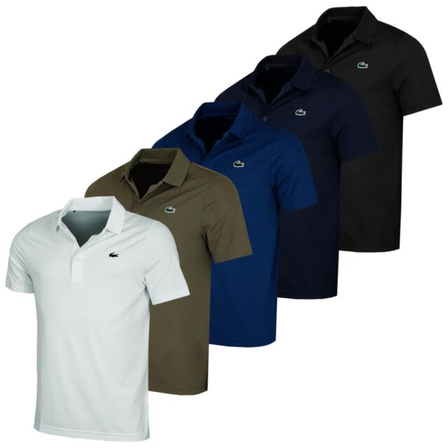 Lacoste Mens 2025 Lightweight Ultra-Dry Moisture Wicking Polo Shirt