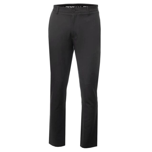 DKNY Mens Performance Moisture Wicking Stretch Golf Trousers