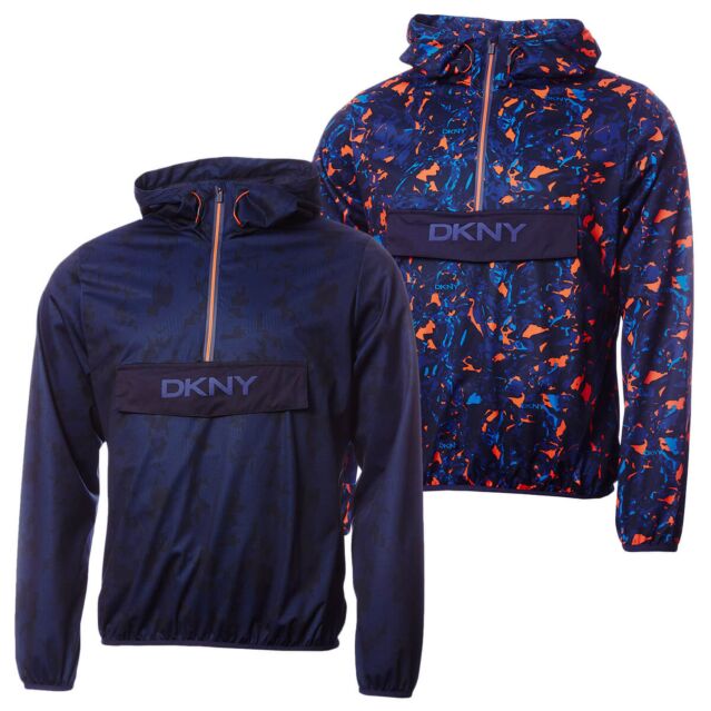 Dkny water resistant jacket mens top