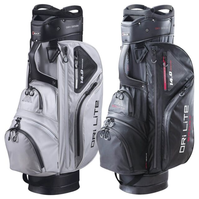 Big Max Dri Lite Sport Water Resistant 14-Way 9-Pocket Golf Cart Bag