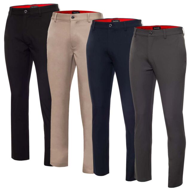 Dwyers & Co Mens OMG Quick Dry Moisture Wicking Stretch Fabric Trousers