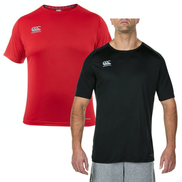 Canterbury Mens Core Vapodri Superlight Poly Logo T-Shirt