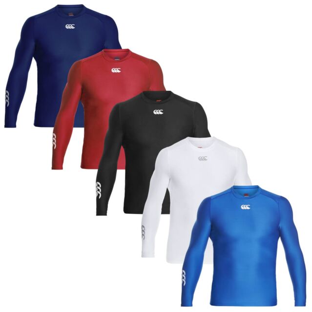 Canterbury Mens Thermoreg Quick Dry Long Sleeve T-Shirt Baselayer