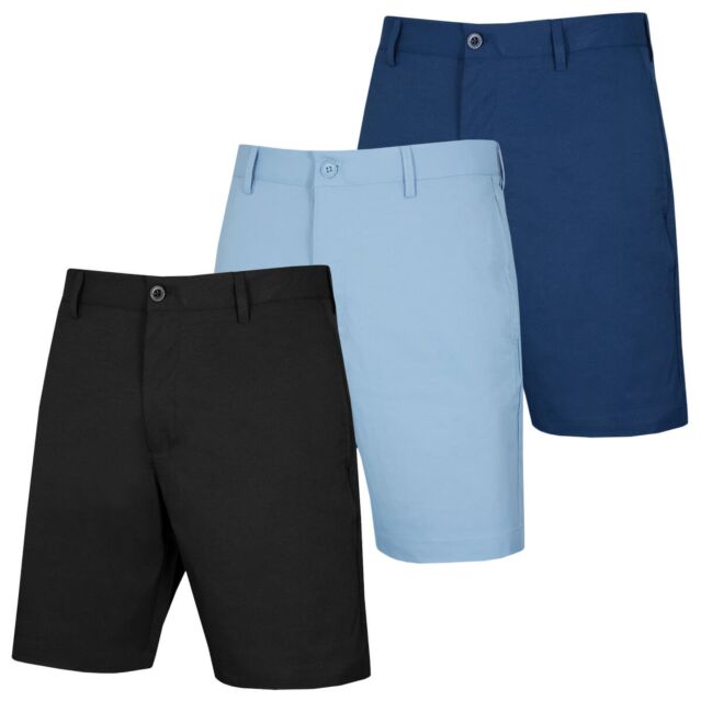 Farah Mens Jester Moisture Wicking Breathable Branded Golf Shorts