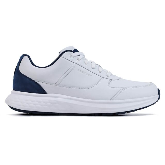 Footjoy Mens Hampton SofFoam Ortholite Leather Spikeless Golf Shoes