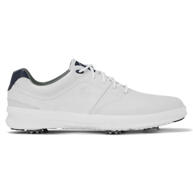 FootJoy Mens Contour Leather Waterproof Lightweight Golf Shoes