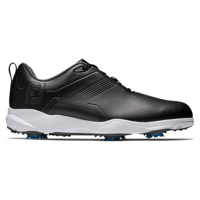 FootJoy Mens EComfort Waterproof Easy Clean Lightweight Comfort Golf Shoes